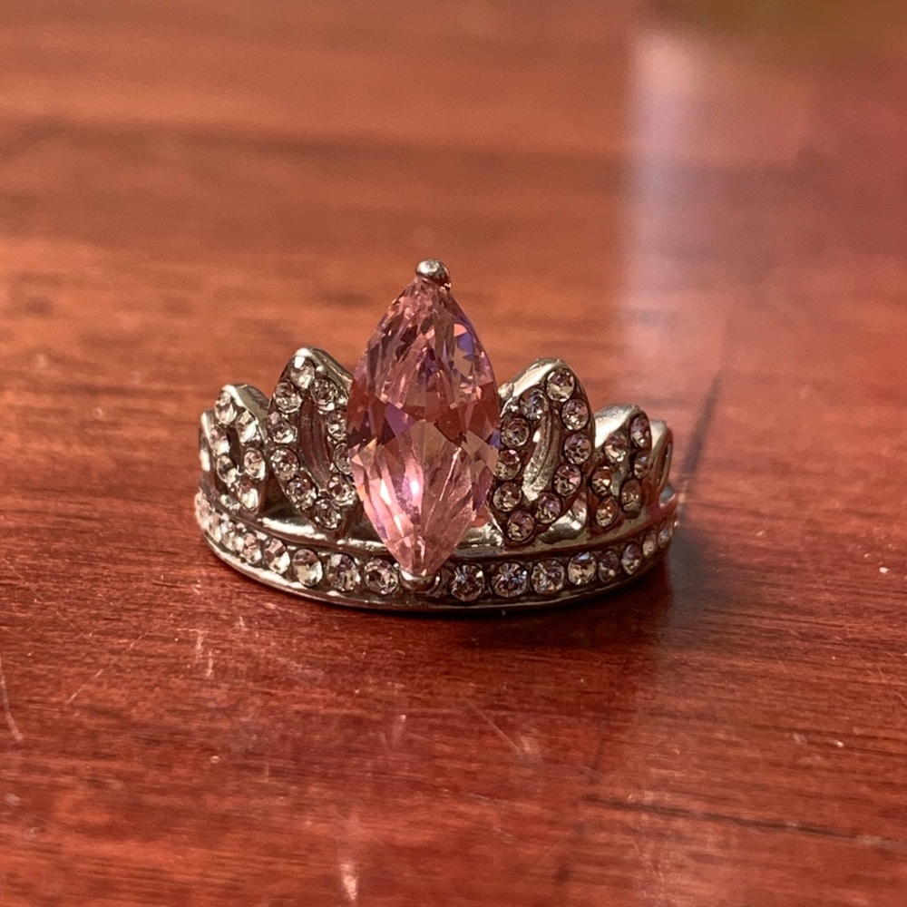 Pink Tiara Ring